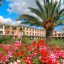 Vista sul giardino del Marina Garden & Beach a Orosei