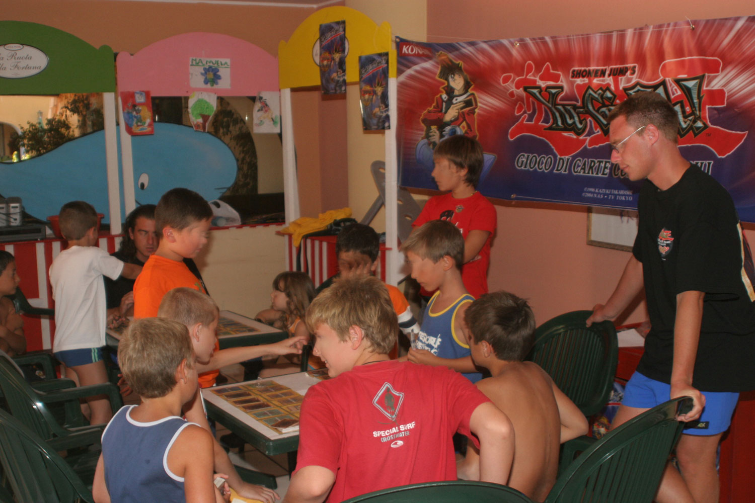 Il Miniclub del Villaggio Marina Garden & Beach organizza attività ludiche e sportive per i bimbi dai 4 ai 10 anni