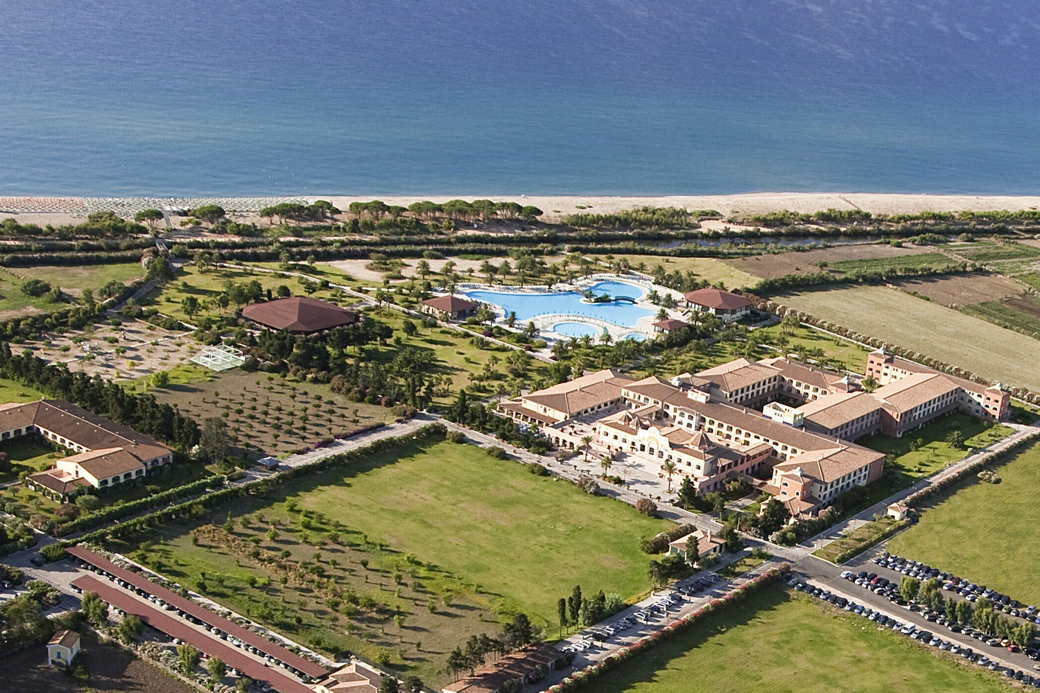 Vista panoramica sul Villaggio Marina Resort Garden & Beach Club