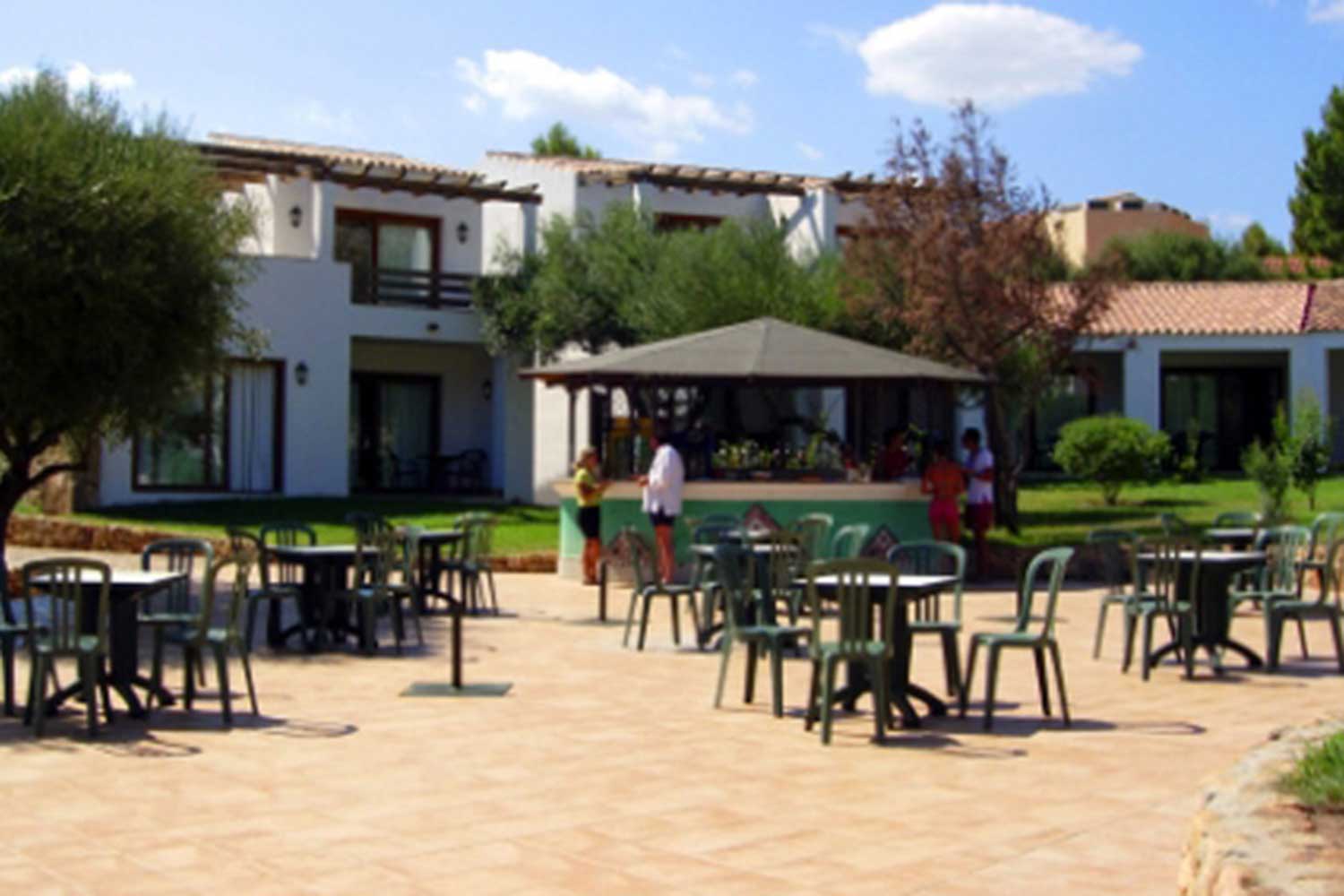 Il Bar del Palmasera Village Resort a Cala Gonone