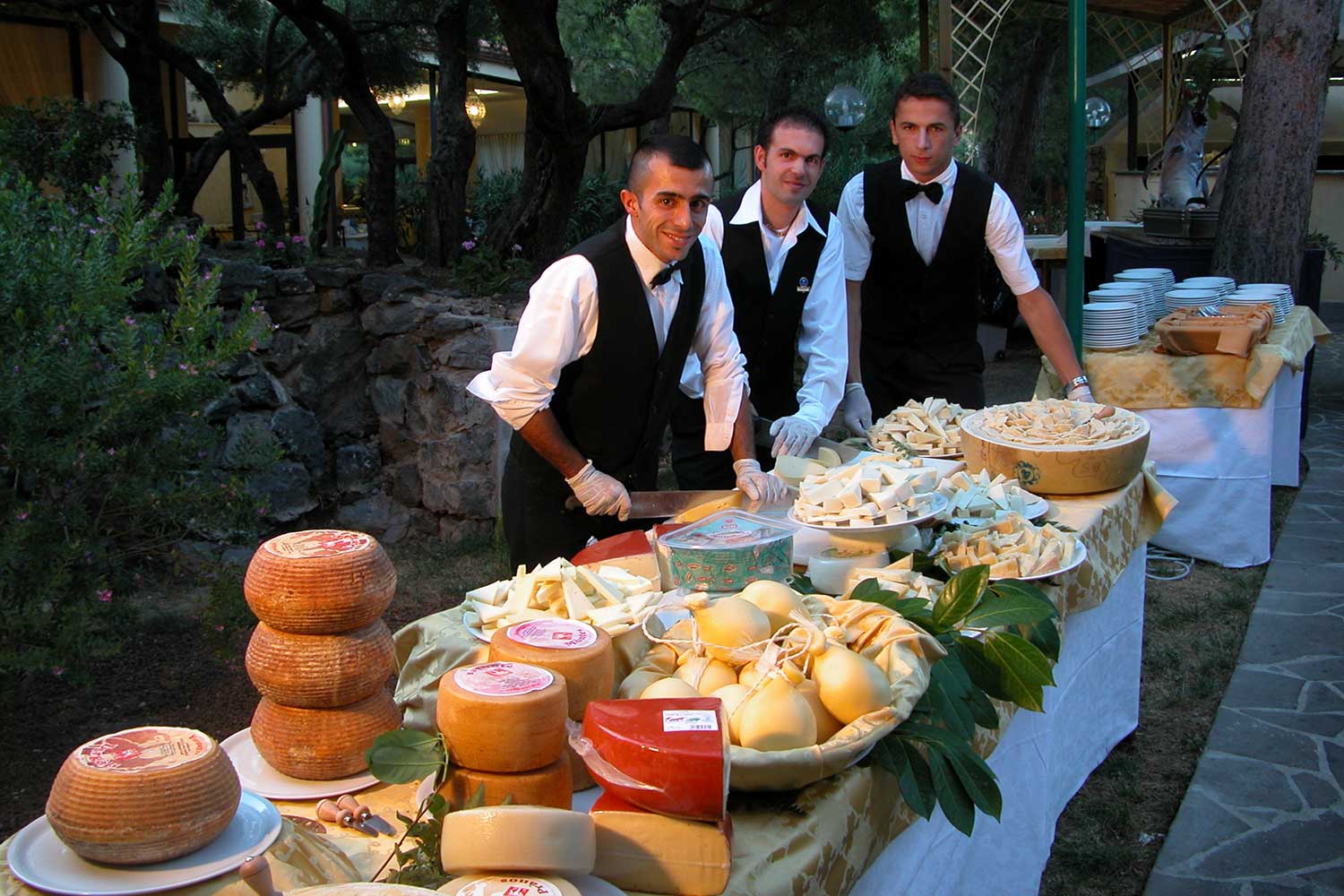 Lo Staff del Ristorante del Palmasera, Villaggio turistico in Sardegna