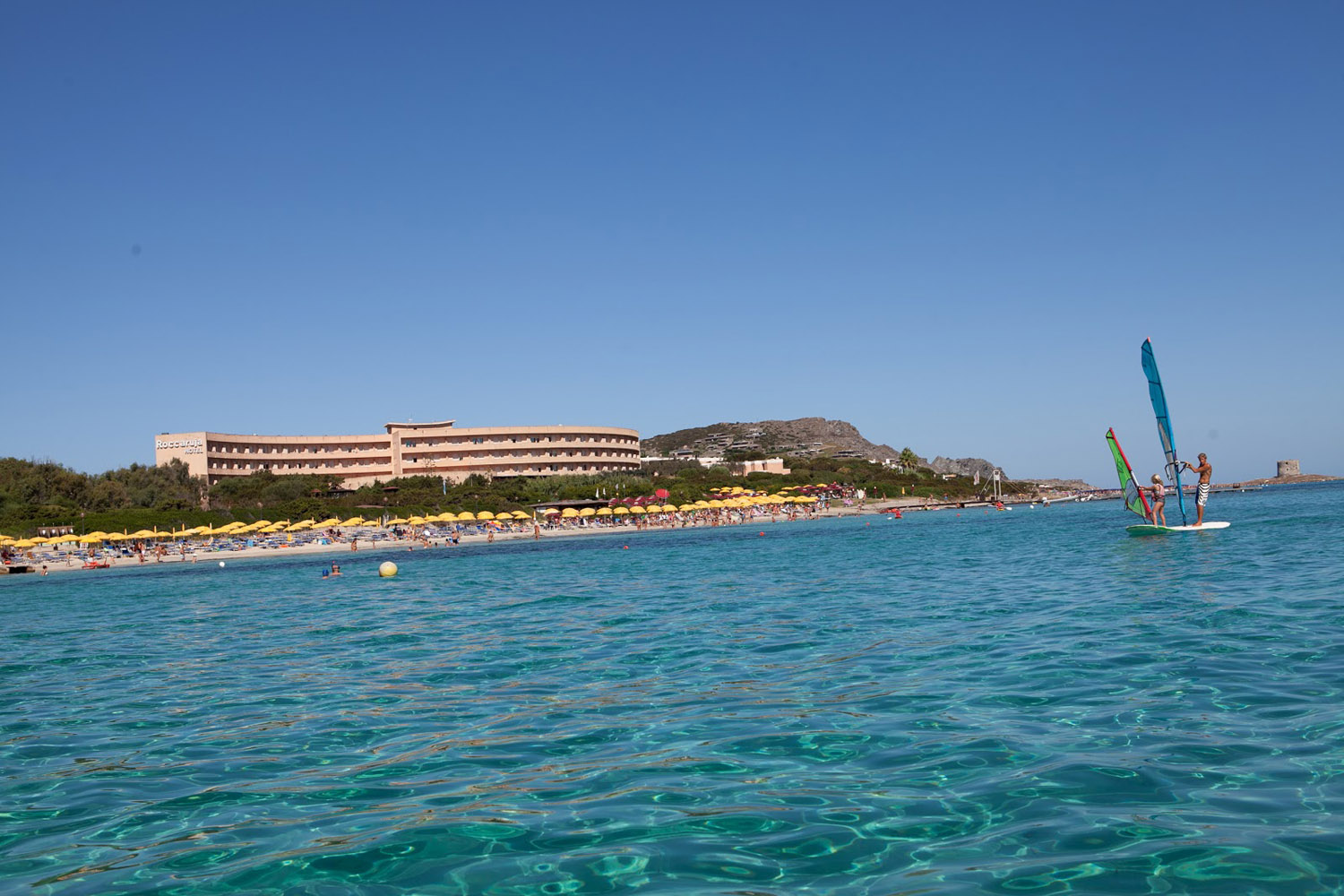 Panoramica dal mare - Club Esse Hotel Roccaruja 2