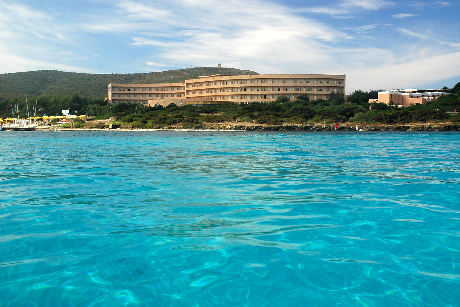 Panoramica dal mare - Club Esse Hotel Roccaruja