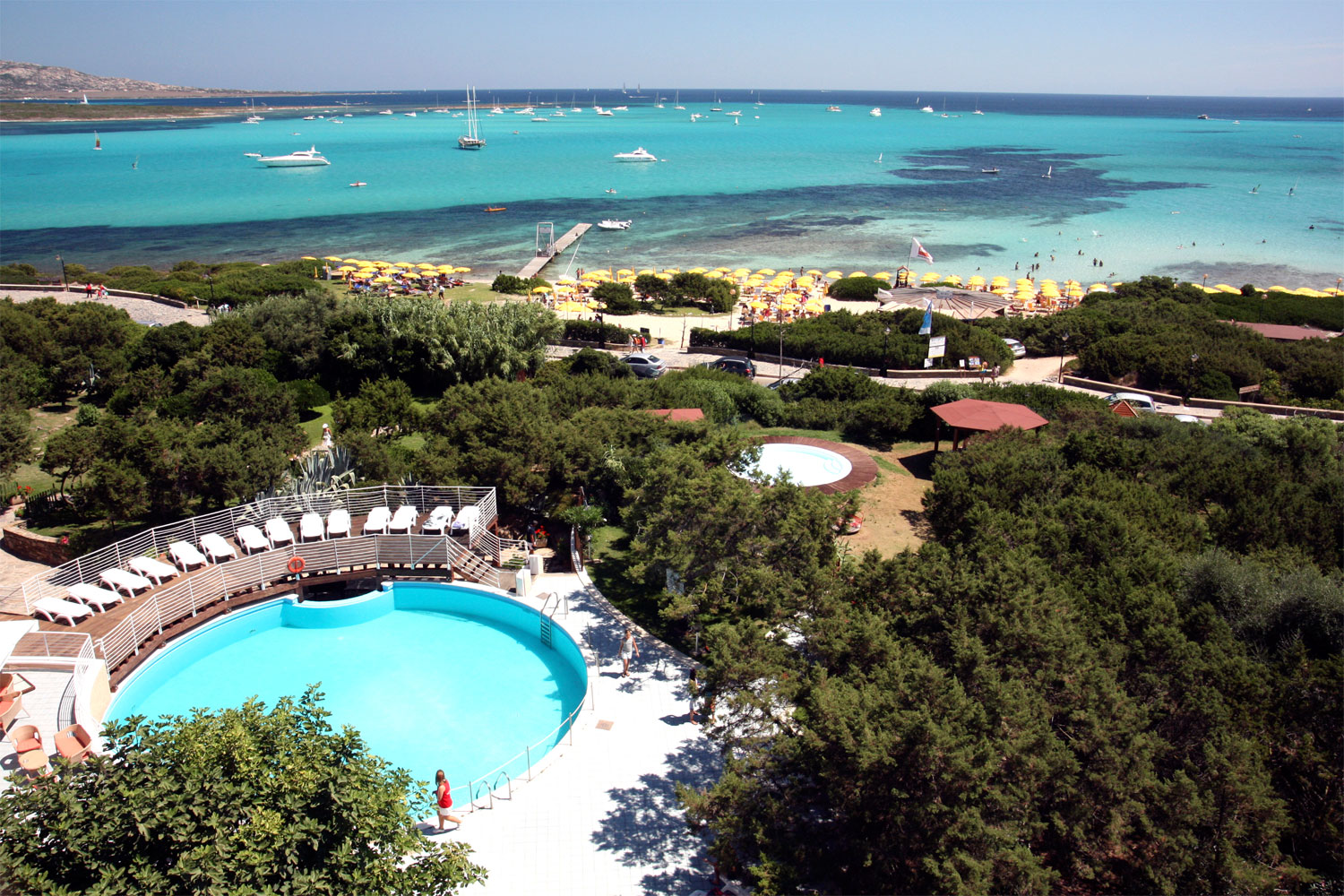 Vista panoramica Piscina - Club Esse Hotel Roccaruja