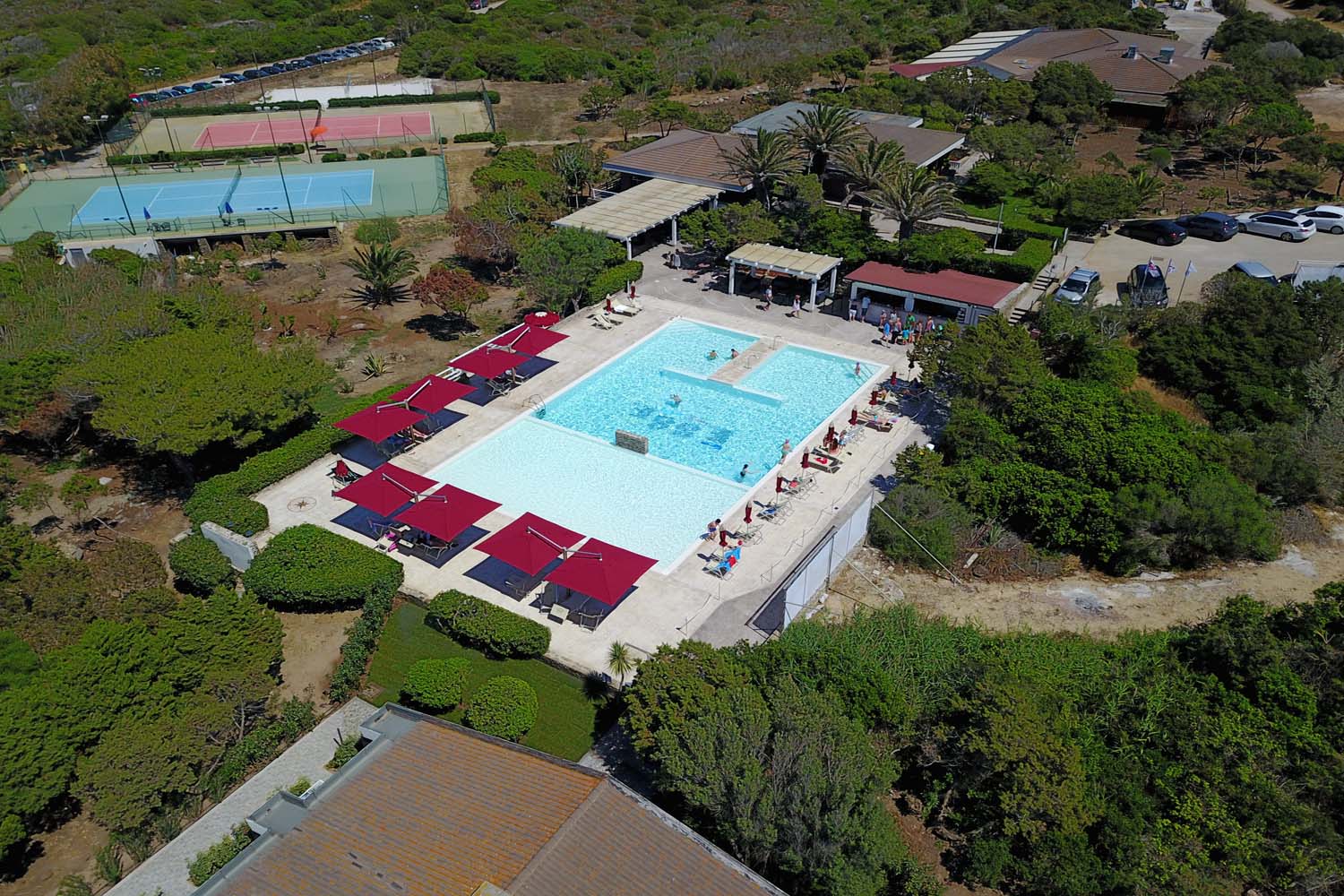 Veduta panoramica piscina - Club Esse Hotel Sporting
