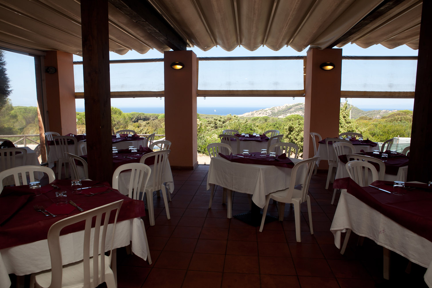 Ristorante con vista Club Esse Gallura Beach Village