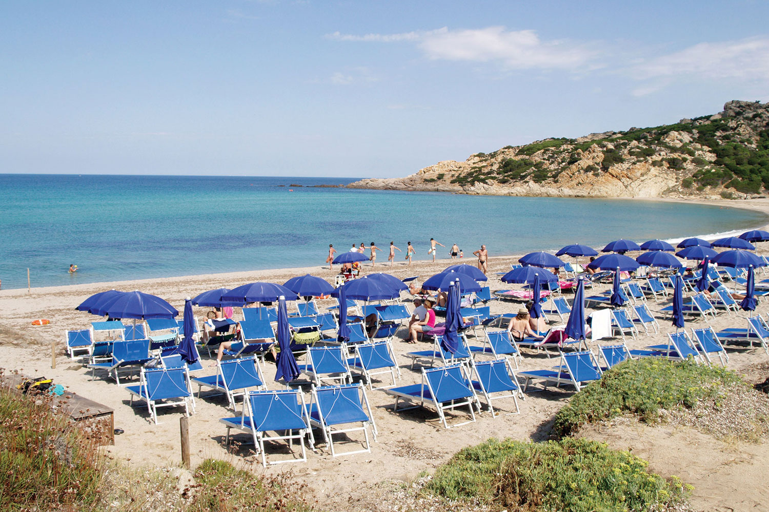 Vista spiaggia Club Esse Gallura Beach Village 2