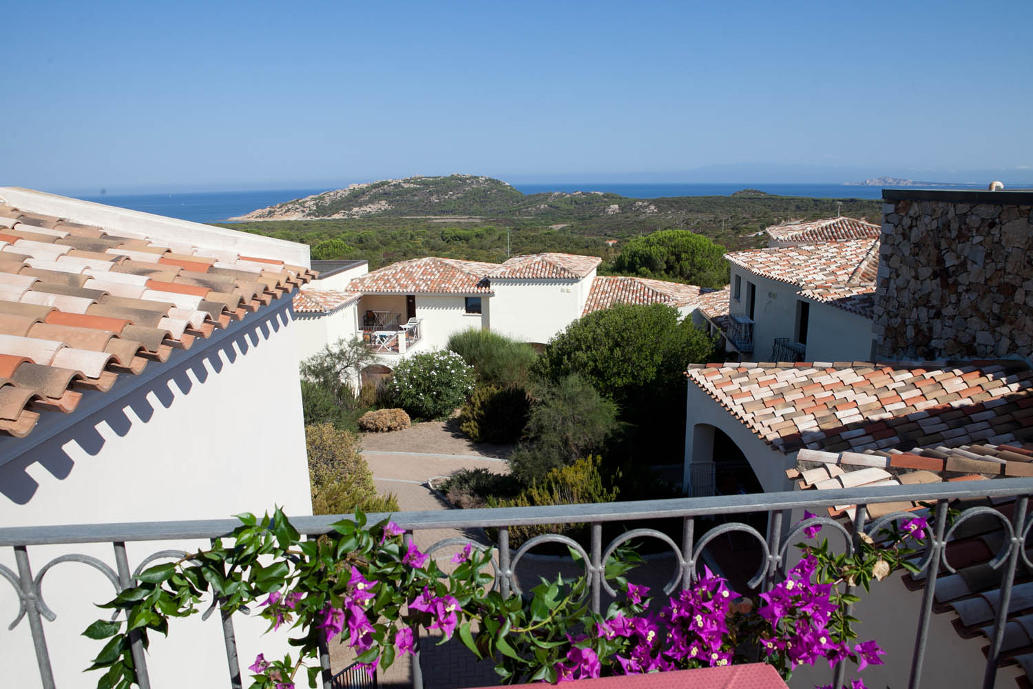 Vista panoramica dal Balcone Club Esse Gallura Beach Village