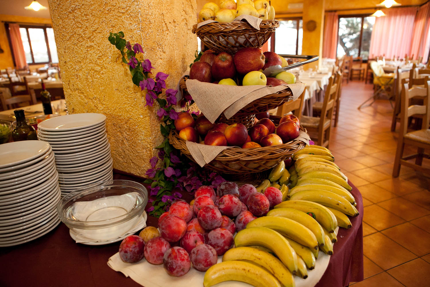 Buffet frutta Ristorante - Club Esse Shardana Hotel